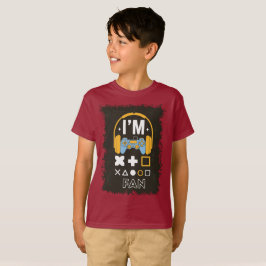 Camiseta Diseño de consola del reproductor remoto