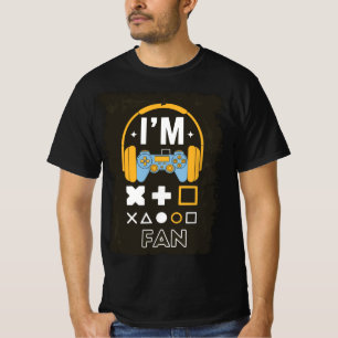 Camiseta Diseño de consola del reproductor remoto