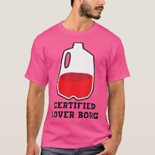Camiseta Diseño de consumo de alcohol con certificación Lov