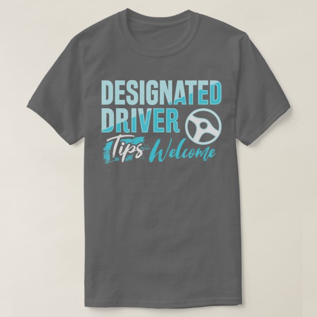 Camiseta Diseño de controlador designado para el voluntario (Diseño del anverso)