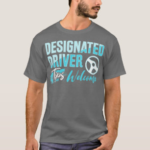 Camiseta Diseño de controlador designado para el voluntario