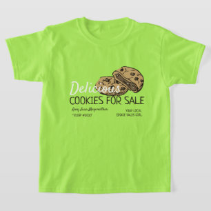 Camiseta Diseño de cookies, recaudación de fondos para vent