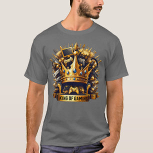 Camiseta Diseño de Corona del Trono Real del Rey de los Jue