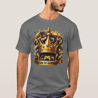 Camiseta Diseño de Corona del Trono Real del Rey de los Jue