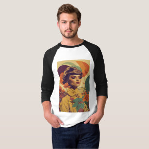 Camiseta Diseño de cosecha