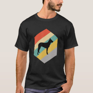 Camiseta Diseño de cosecha de perros malinois en Bélgica