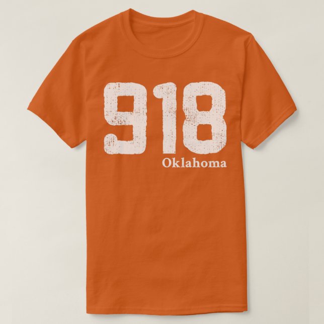 Camiseta Diseño de cosecha en Oklahoma para personas con pr (Diseño del anverso)
