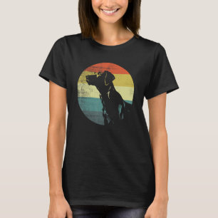 Camiseta Diseño de cosecha retro de perro Harrier