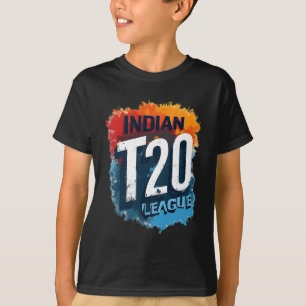 Camiseta Diseño de críquet de la Liga India T_20 2025