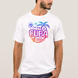 Camiseta Diseño de Cuba 2024 - Ideal para una vacaciones en
