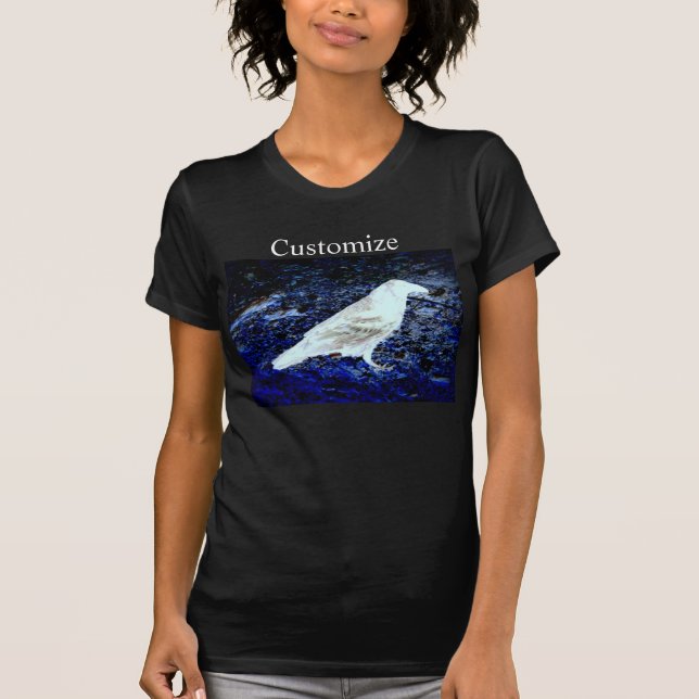 Camiseta Diseño de cuerdas blancas (Anverso)