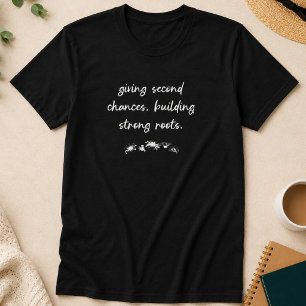 Camiseta Diseño de cuidado de crianza con raíces fuertes y 