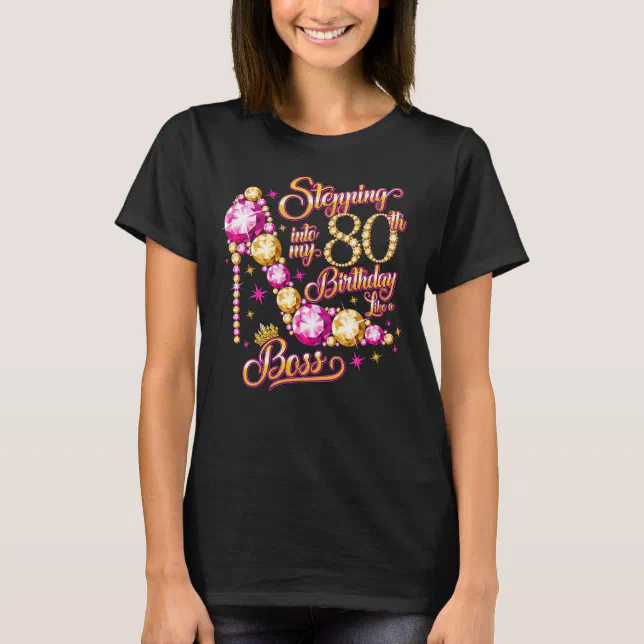 Camiseta personalizada, regalos de cumpleaños 50 para mujer, camiseta de 50  años y fabulosa, camisetas vintage 2023 florales de flores