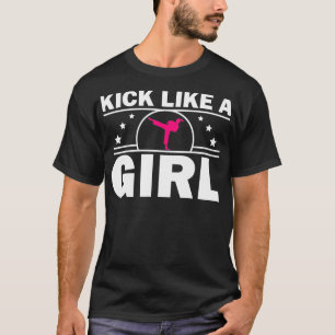 Camiseta Diseño De Cute Karate Para Chicas Mujeres Niños Ma