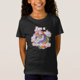 Camiseta Diseño de Cute Nerdicorn
