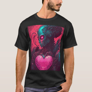 Camiseta Diseño de "Cyber Valentine" para cibernetica