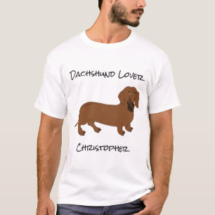 Camiseta Diseño de Dachshund