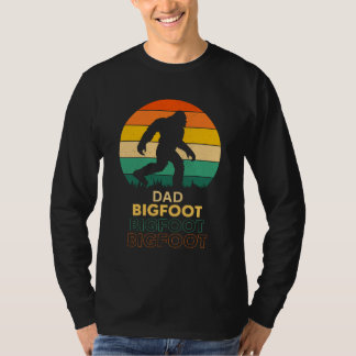 Camiseta Diseño de Dad Bigfoot