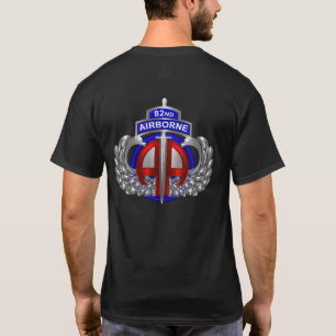 Camiseta Diseño de daga genial de la 82ª División Aerotrans
