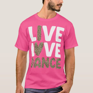 Camiseta Diseño De Danza Cuta Para Las Chicas Mujeres Baila