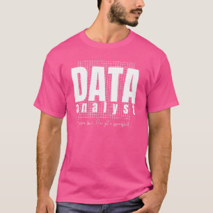 Camiseta Diseño de Data Analyst - Tengo una hoja de cálculo