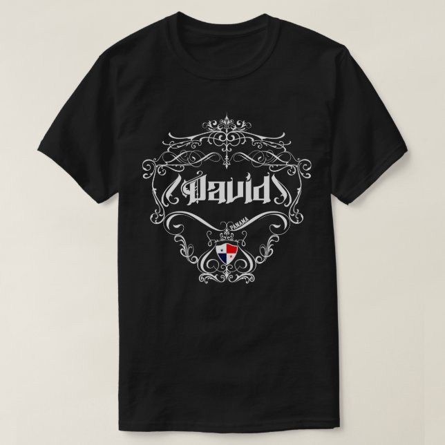 Camiseta Diseño de David Vintage 1 (Diseño del anverso)
