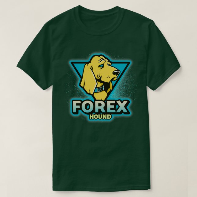 Camiseta Diseño de Daytrader de Forex Hound (Diseño del anverso)