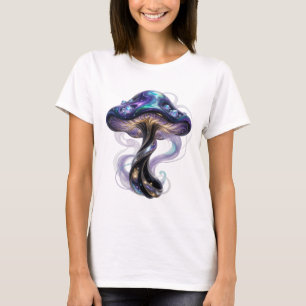 Camiseta Diseño de declaración morado trendy UNKNWN