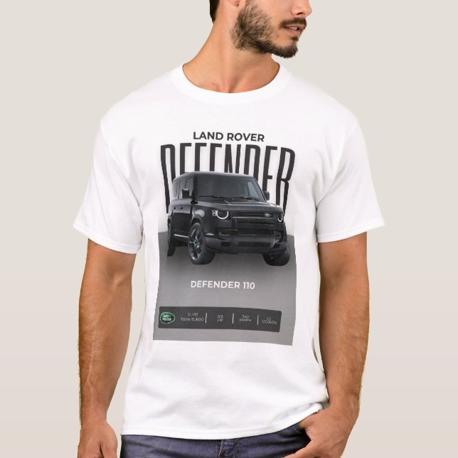 Camiseta diseño de defender (Anverso)