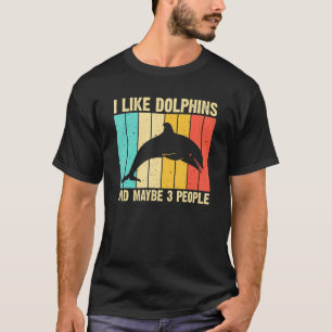 Camiseta Diseño de delfín para hombres mujeres delfín belug