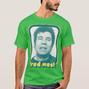 Camiseta Diseño de delitos retro de Fred West 90
