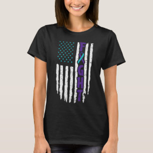 Camiseta Diseño De Depresión Suicida Para Prevenir El Aware