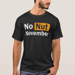 Camiseta Diseño de Desafío Noviembre Sin Nut
