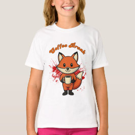 Camiseta Diseño de Descanso de Café