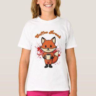 Camiseta Diseño de Descanso de Café