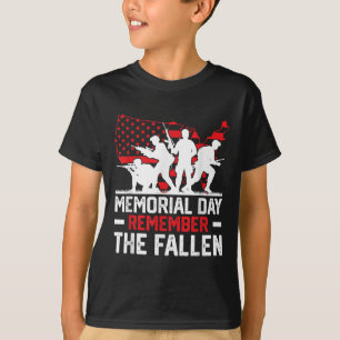 Camiseta Diseño De Día Conmemorativo Para Hombres Y Mujeres