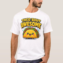 Diseño de dibujos animados con chiste de taco lind