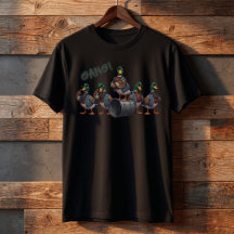 Diseño de dibujos animados de la pandilla del pato