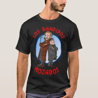 Camiseta Diseño de dibujos animados de Los Bandidos Mojados