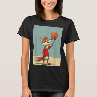 Camiseta Diseño de dibujos animados divertidos de deportes 