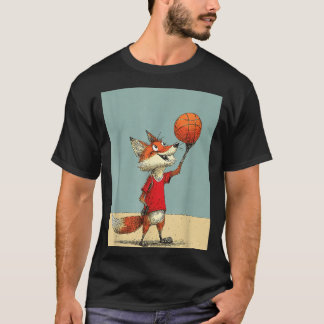 Camiseta Diseño de dibujos animados divertidos de deportes 