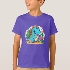 Camiseta Diseño de dinosaurios para bebés pequeños