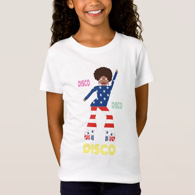 Camiseta Diseño de disco (Anverso)