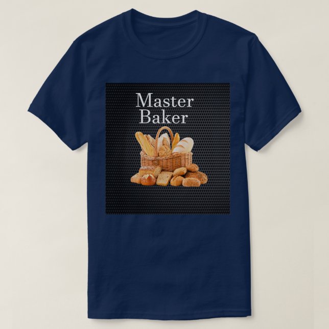 Camiseta Diseño de diseño Master Baker (Diseño del anverso)