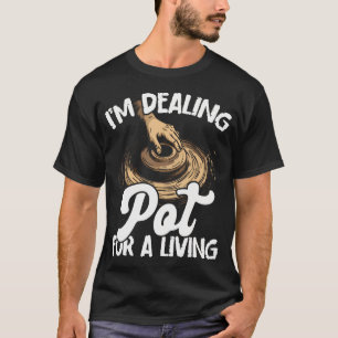 Camiseta Diseño de distribuidor de macetas de cerámica para