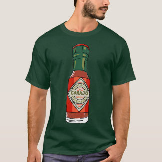 Camiseta Diseño de Diversión en Salsa Caliente para el expe