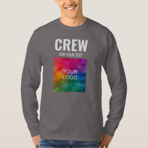 Camiseta Diseño de doble cara Imprimir Cremallera de manga