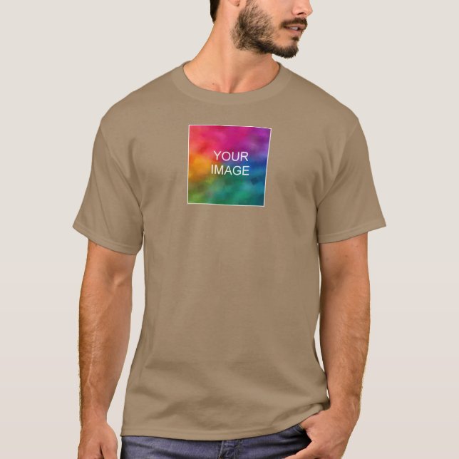 Camiseta Diseño de doble cara personalizado Añadir logotipo (Anverso)