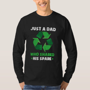Camiseta Diseño de donación de órganos masculinos para d
