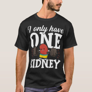 Camiseta Diseño de donación de órganos para donante de riñó